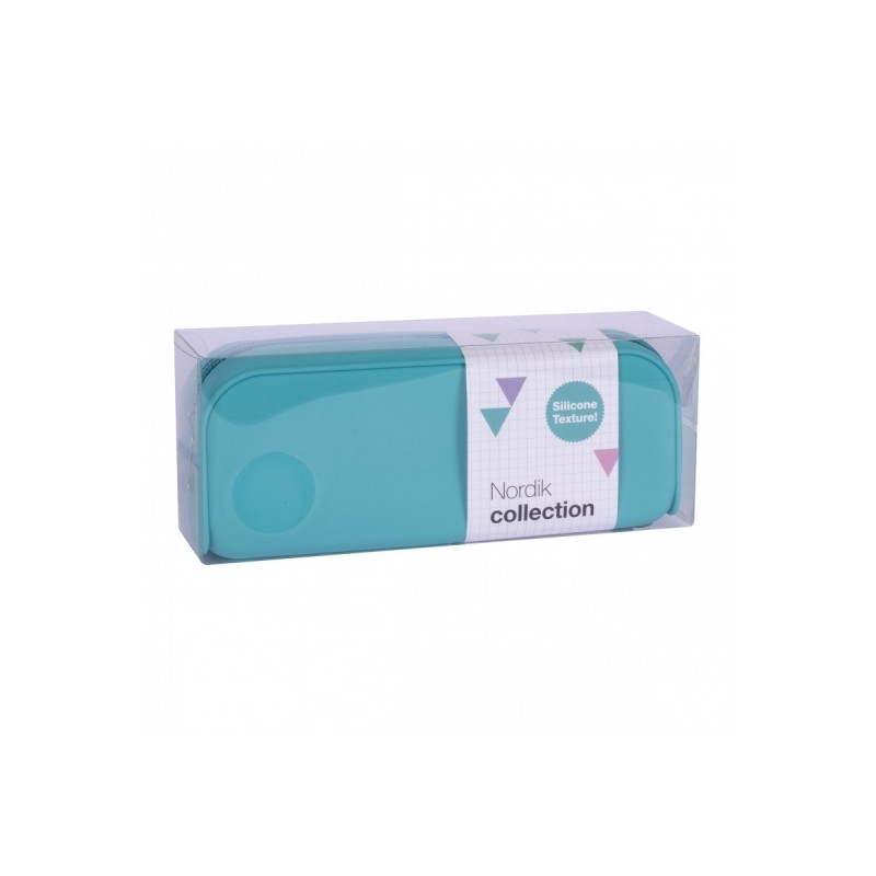 Apli Nordik Collection Custodia in silicone - Soft Touch - Cerniera - Flessibile e modellabile - Resistente all'acqua - 