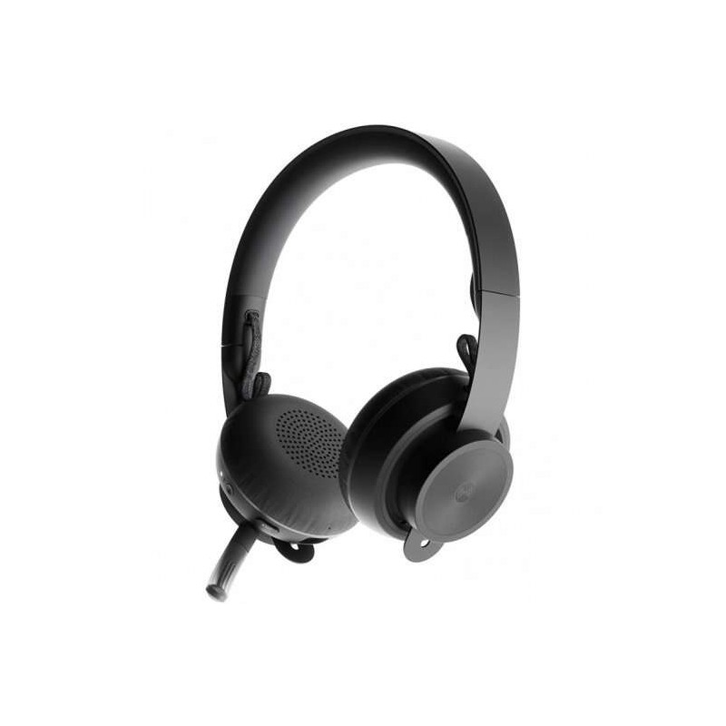 Logitech Zone Wireless Plus Auricolare Bluetooth con microfono - Autonomia fino a 16 ore - Archetto regolabile - Padigli