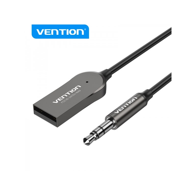 Vention Trasmettitore e ricevitore FM MP3 Bluetooth - Grigio