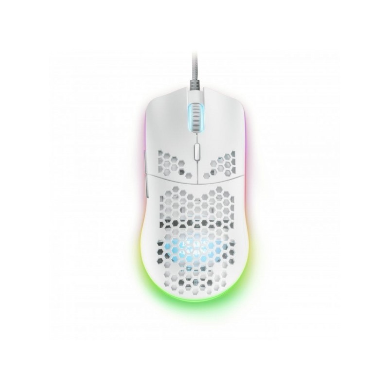Mouse ultraleggero Mars Gaming MMAX - Sensore da 12400 DPI - Illuminazione RGB a 16.8 milioni di colori - Interruttori p