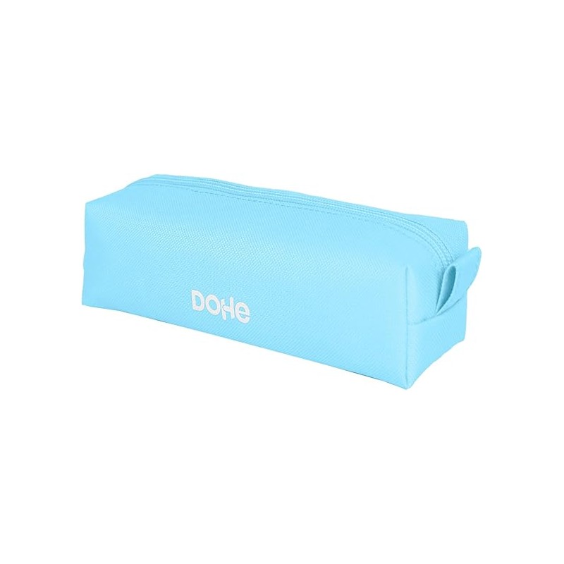 Dohe Serenity Square Tote Bag - Chiusura a zip con tirante in gomma - Blu