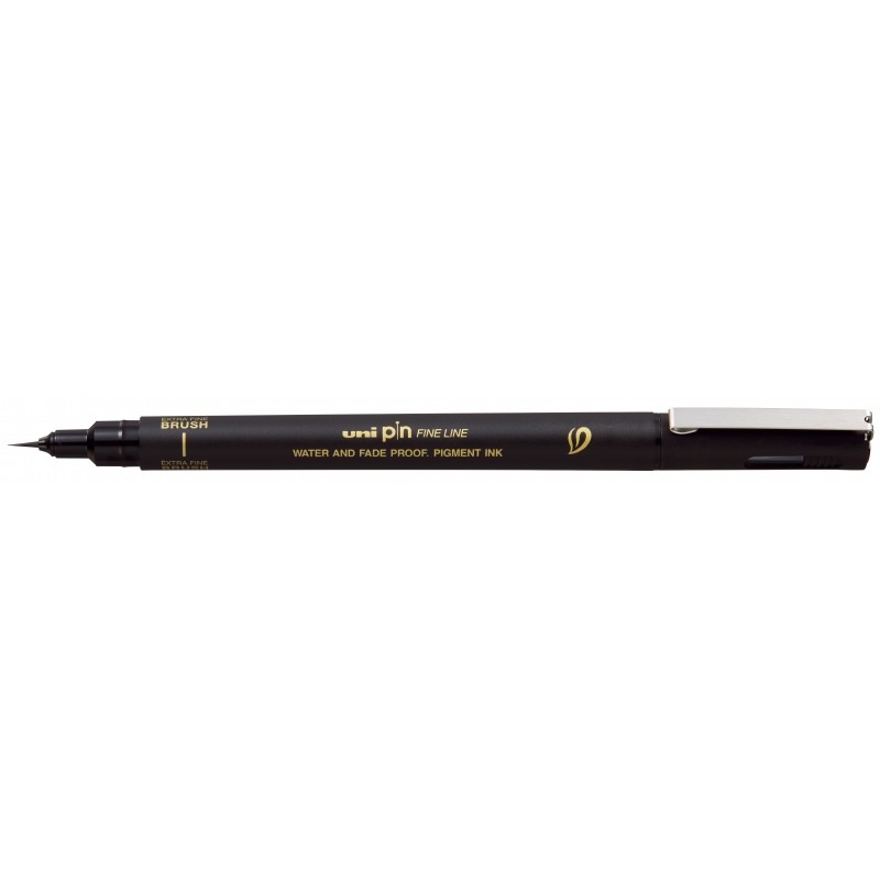Penna a pennello calibrata Uni-ball Uni Pin 500 Extra Fine - Punta in policarbonato - Inchiostro pigmentato resistente a