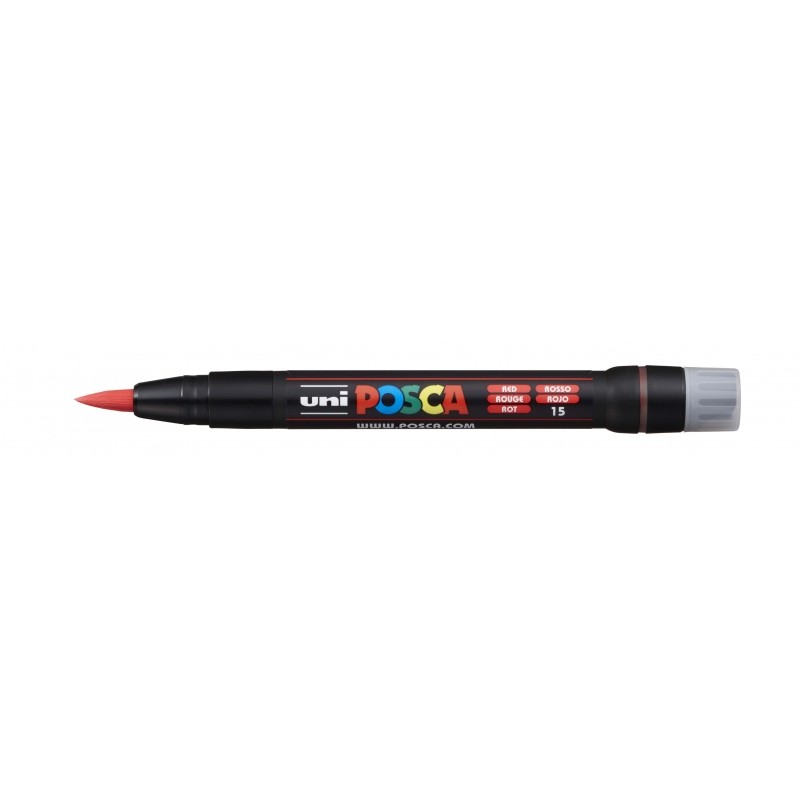 Posca PCF-350 Paint Marker - Pennello per pittura acrilica - Inchiostro a base d'acqua - Non permanente - Resistente all