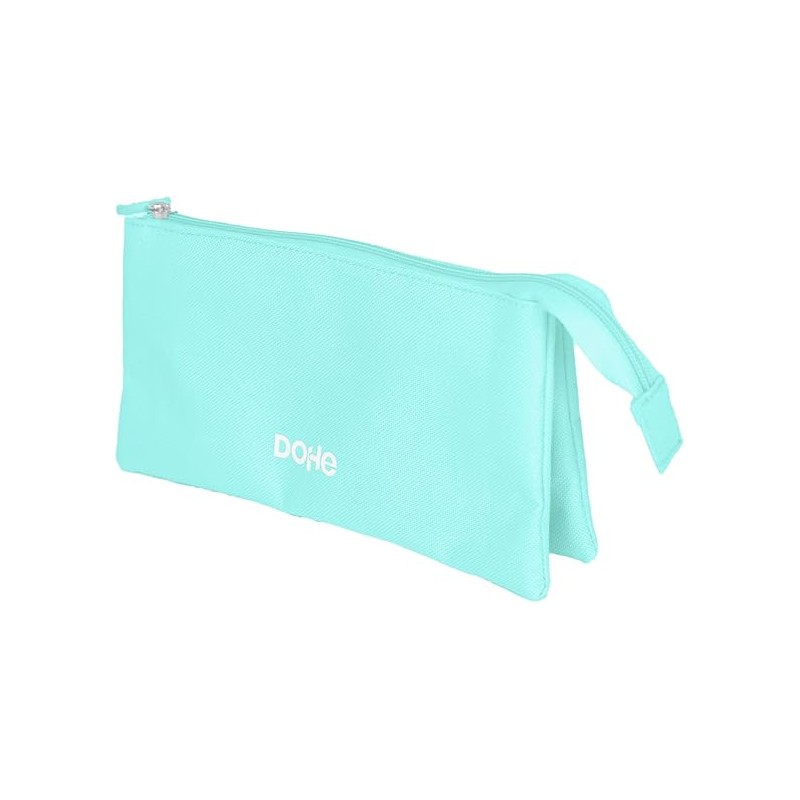 Dohe Serenity Triple Bum Bag - Chiusura a doppia zip con manico in gomma - Colore verde