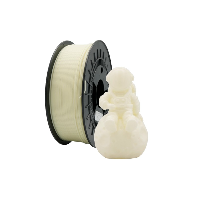 Filamento PLA 3D - Diametro 1.75 mm - Bobina da 1 kg - Colore fosforescente