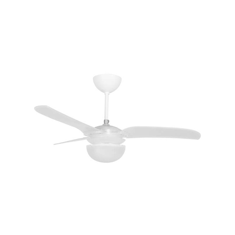 Orbegozo CP 75120 Ventilatore da soffitto elegante e funzionale - Ideale per piccoli spazi - Silenzioso - 3 velocità - 