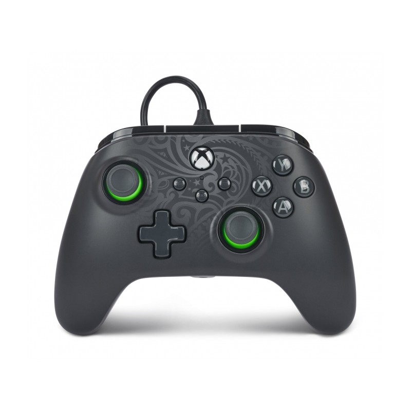 Controllore cablato PowerA Advantage per Xbox X|S Series - Suggerimento verde