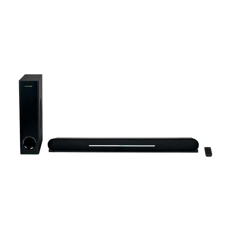 Thomson SB600BTS Soundbar 500W con subwoofer Bluetooth 5.0 - Inclinazione regolabile - Ingresso digitale CEC. AUX 3.5mm.