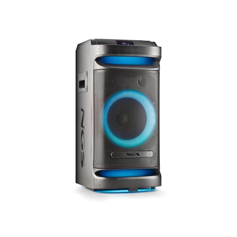 NGS Wild Space 1 Altoparlante portatile 900W Bluetooth 5.3 con woofer 10 - USB e AUX - Illuminazione a LED - Autonomia f
