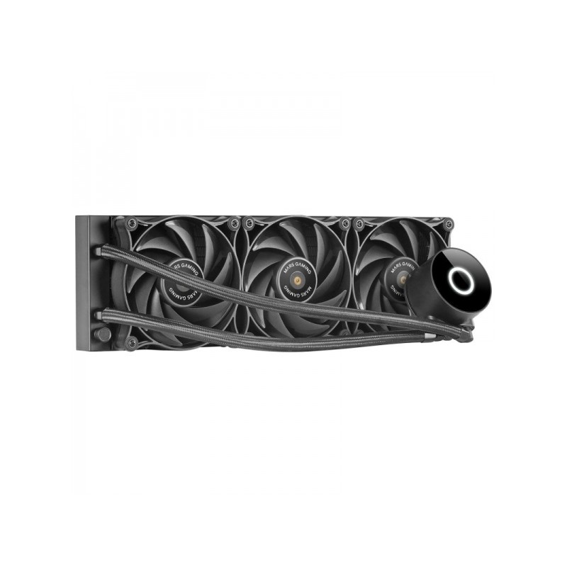 Kit di raffreddamento a liquido Mars Gaming ML-PRO360 - Dissipazione 600W TDP - Pompa OPTI-CHAMBER - Illuminazione bianc