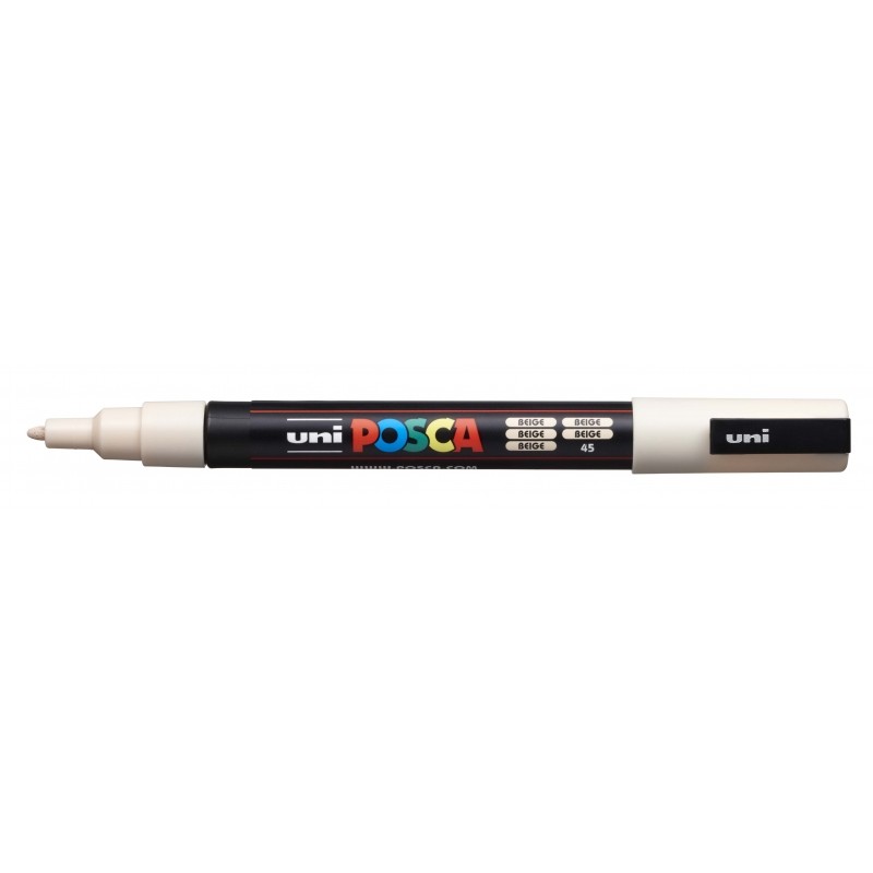 Posca PC-3M Pennarello - Punta conica in poliestere 0.9-1.3 mm - Inchiostro a base d'acqua - Resistente alla luce - Non 