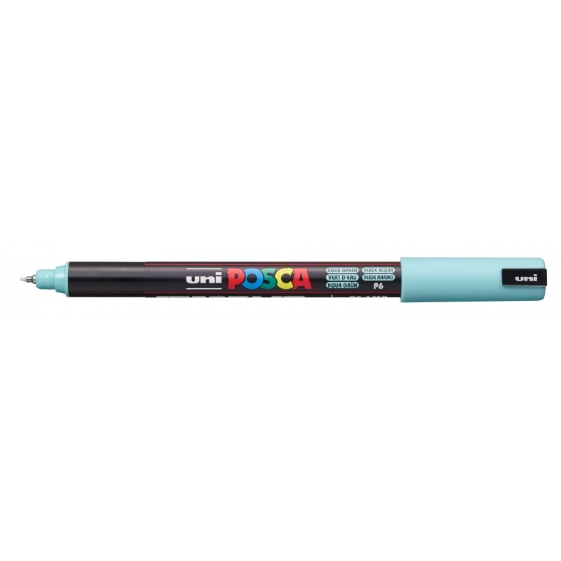 Posca PC-1MR Marcatore a vernice - Punta a rullo 0.7 mm - Inchiostro pigmentato a base d'acqua - Resistente alla luce - 