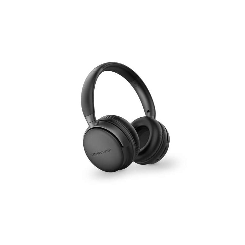Cuffie Bluetooth Energy Sistem - Radio FM - Batteria da 45 ore - Lettore MP3 MicroSD - Bassi profondi - Cuscinetti in pe