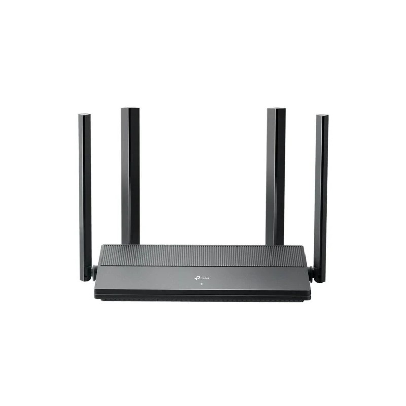 TP-Link EX141 Router Wireless AX1500 WiFi 6 Dual Band - 4 porte RJ-45 - MU-MIMO - WPA3 - 4 antenne esterne - Colore nero