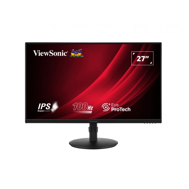 Viewsonic Monitor 27 VG2708A LED IPS FullHD - 16:9 - VGA - HDMI - DisplayPort - USB - Altoparlanti - Altezza regolabile 