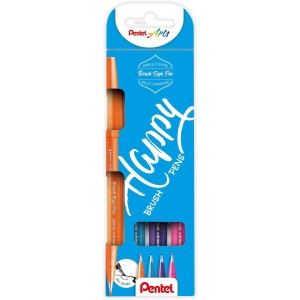 Pentel Brush Sing Pen Happy...