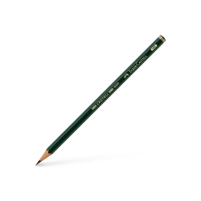 Faber-Castell Castell 9000 Matita di grafite HB - Mina resistente alla rottura - Ecologica