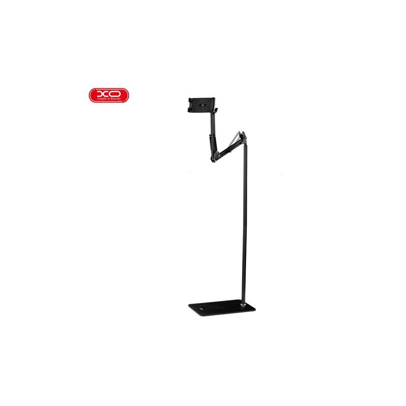 XO C137 Supporto da pavimento per smartphone e tablet - Regolabile - Nero
