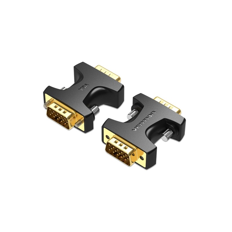 Adattatore VGA maschio a VGA maschio di Vention - Nero