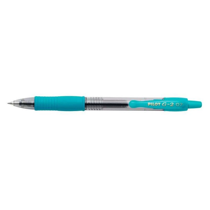 Pilot Gel Pen G2 Rollerball Retrattile - Ricaricabile - Penna a sfera rotonda 0.7 mm - Tratto 0.32 mm - Impugnatura ergo
