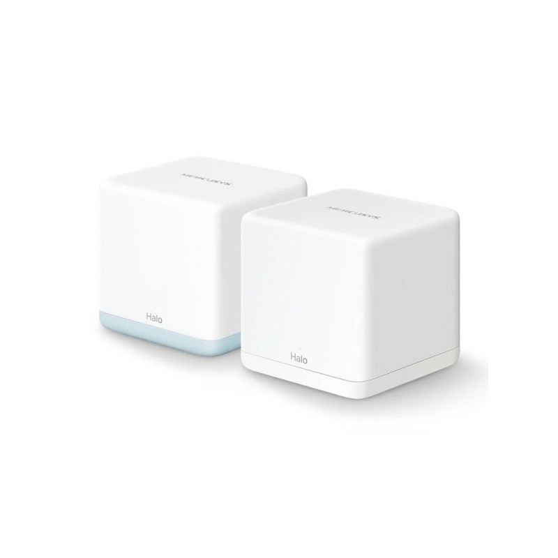 Mercusys H32G 5 Mesh AC1200 Dual Band Wi-Fi System - 2 unità Halo - Copertura fino a 260 m² - Colore bianco