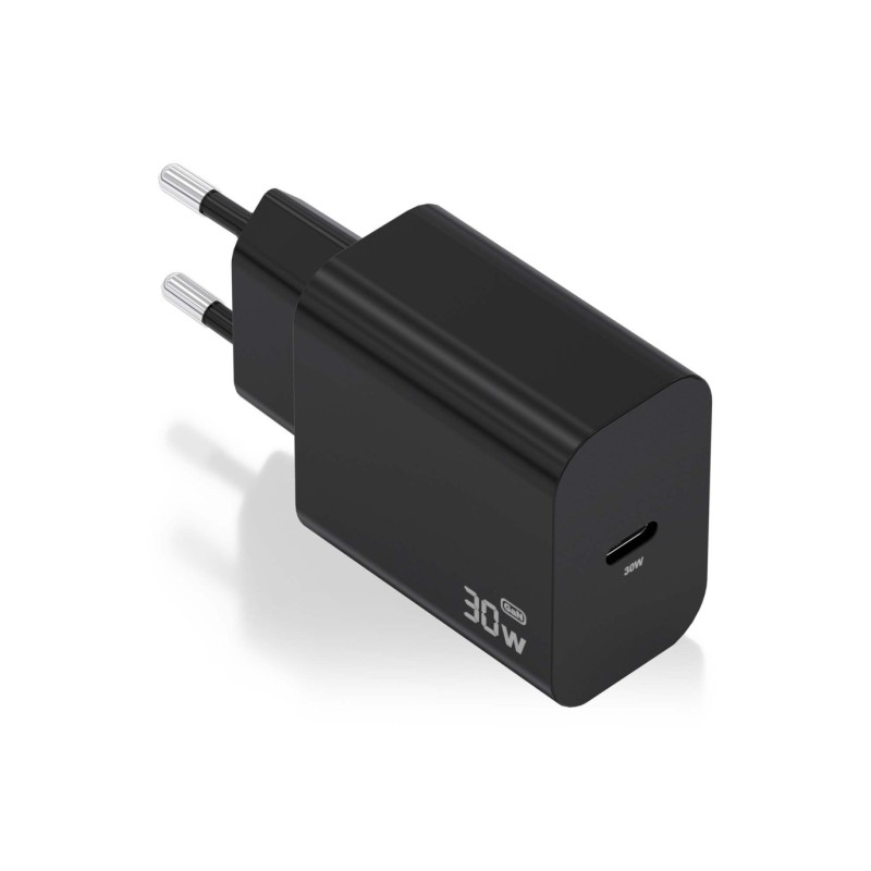 Caricabatterie Aisens GaN 30W - USB-C PD3.0 - Nero
