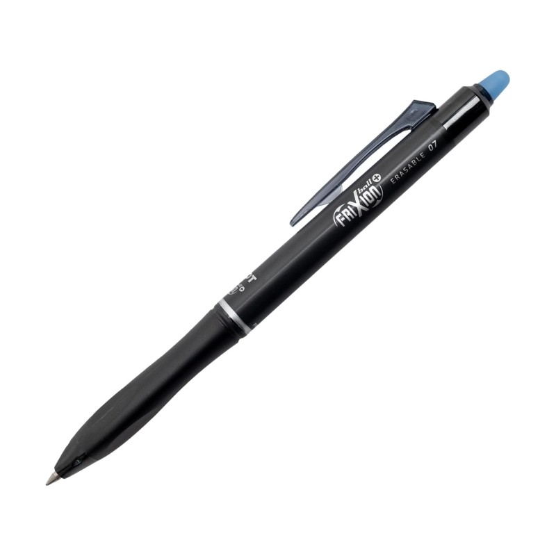 Pilot Frixion Ball Plus Penna a sfera cancellabile - Punta da 0.7 mm e tratto da 0.35 mm - Ricaricabile - 80% plastica r