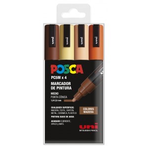 Posca PC-5M Set di 4...