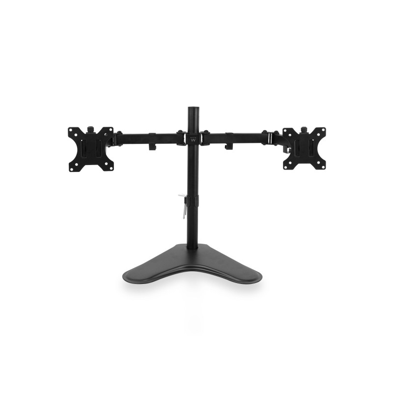 Supporto da tavolo Ewent per 2 monitor fino a 32 - VESA Max 100x100 - Colore nero