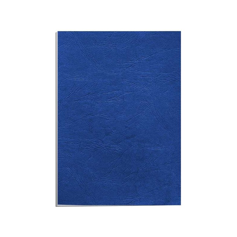 Fellowes Confezione da 100 copertine in cartone A4 - 250 gr - Colore blu