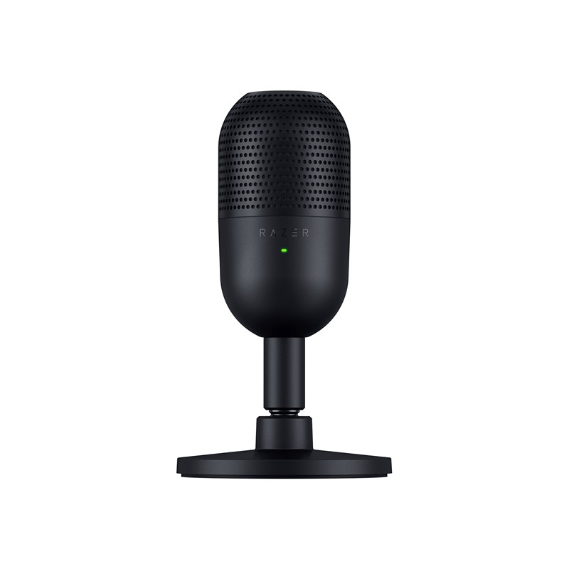 Razer Seiren V3 Mini Microfono da gioco - Riproduzione vocale ultra chiara - Isolamento vocale - USB - Nero - Colore ner