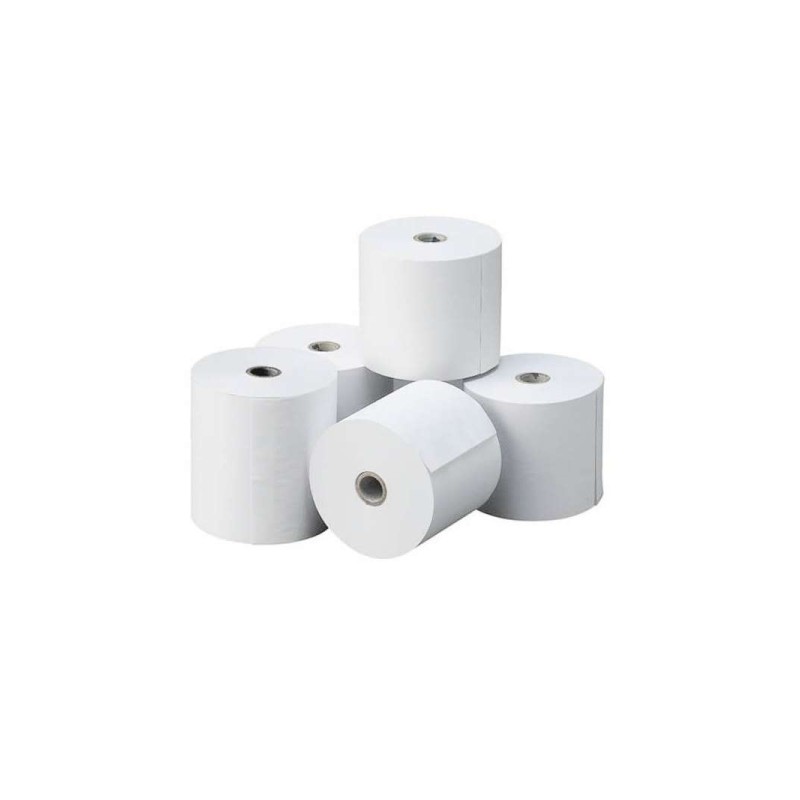 Rotolo di carta termica Oqonos 80x55x12 mm. senza BPA. FSC