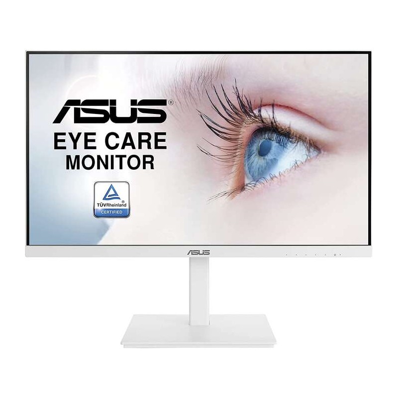 Monitor Asus 27 LED IPS FullHD 1080p 75Hz FreeSync - Risposta 5ms - Altoparlanti integrati - Regolabile in altezza. gire