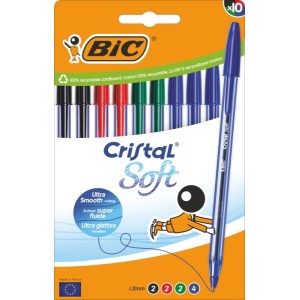 Bic Cristal Soft Confezione...