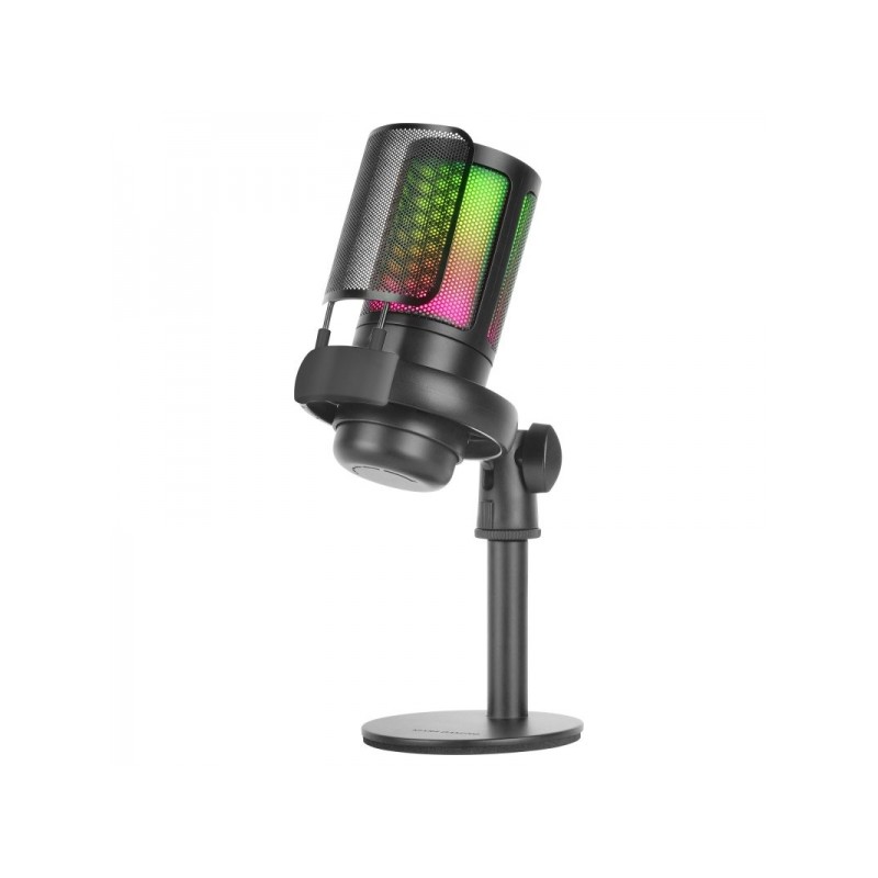 Microfono da studio Mars Gaming ARGB MMIC-SE - ADC 196kHz 24 bit - Condensatore cardioide - Monitoraggio senza latenza -