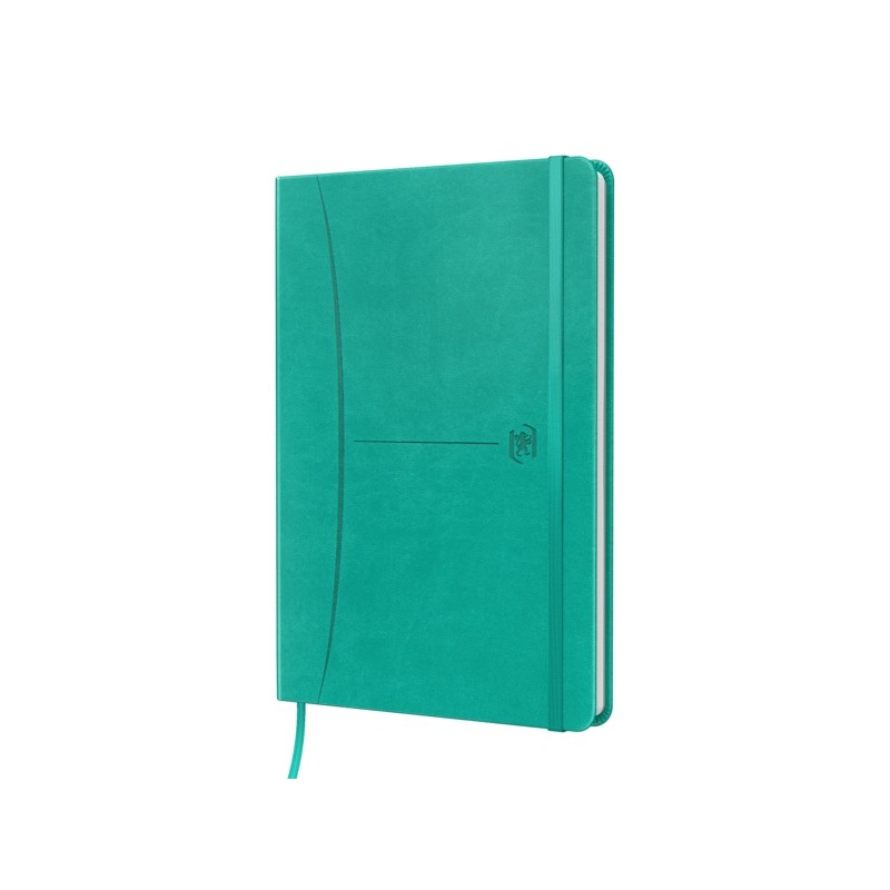 Oxford Signature A5 Dots Stitched Notebook A5 Dots 5x5 104 Fogli - Taccuino di alta qualità - Copertina rigida - Format