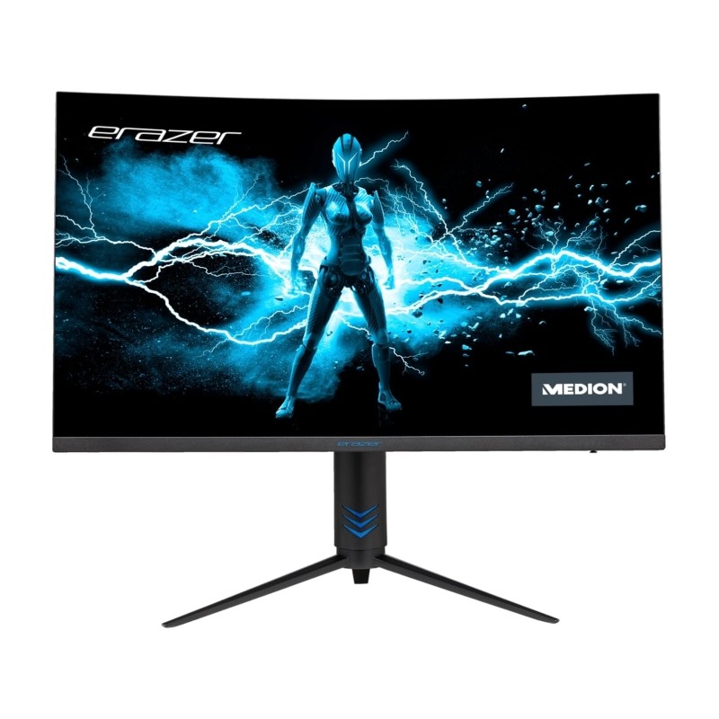 Medion Erazer Spectator X20 Monitor 32 curvo LED VA FullHD 165Hz - Risposta 1ms - Regolabile in altezza. girevole e incl