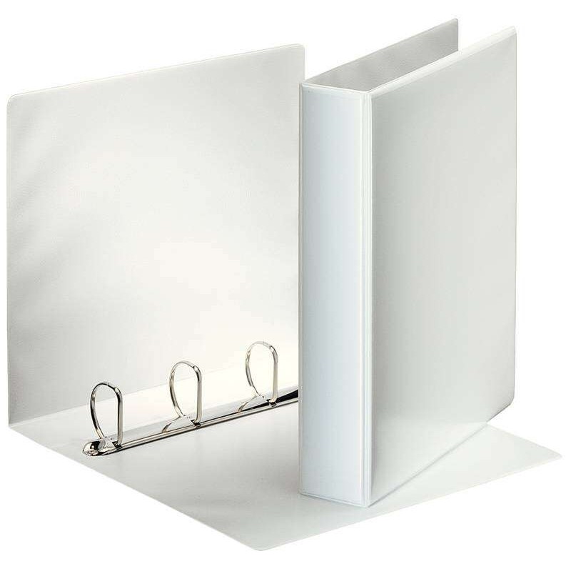 Cartella a canguro Esselte con raccoglitore ad anelli misti 4 x 40 mm - Formato A4 - 2 tasche esterne - Certificata FSC 