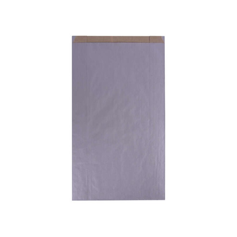Buste Apli Kraft Argento 18x32x6mm - Carta Kraft 50g/m² - Riutilizzabili e riciclabili - Confezione da 250 pezzi