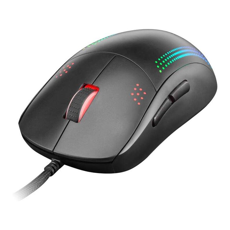 Mars Gaming MMPRO Professional Ambidextrous Mouse 32K DPI - Design ambidestro ultra leggero - Illuminazione RGB Chroma -