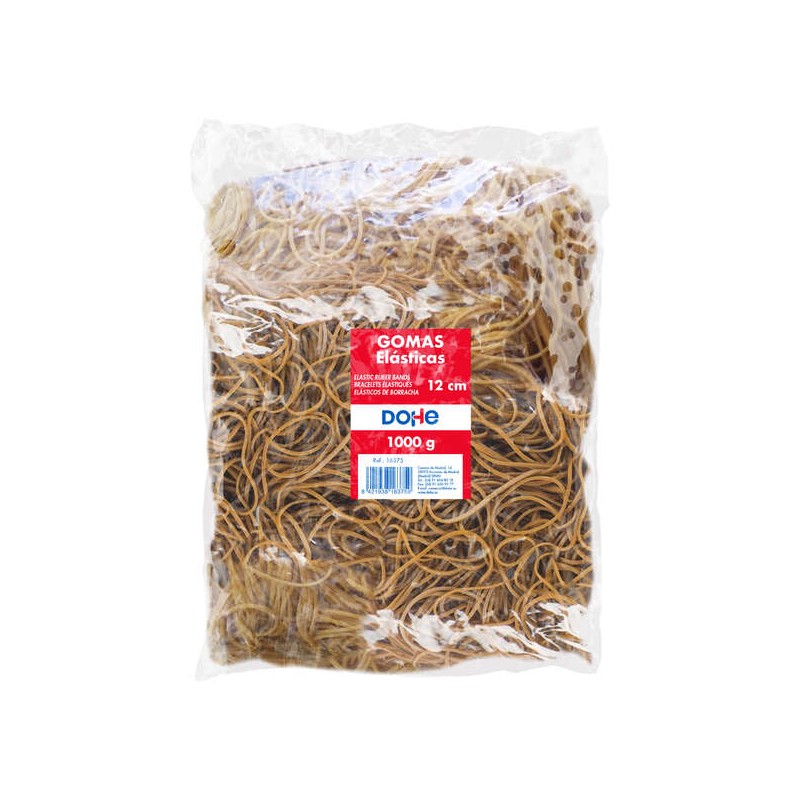 Gomme in lattice Dohe - 12cm - Alta resistenza ed elasticità - Sacco da 1 Kg