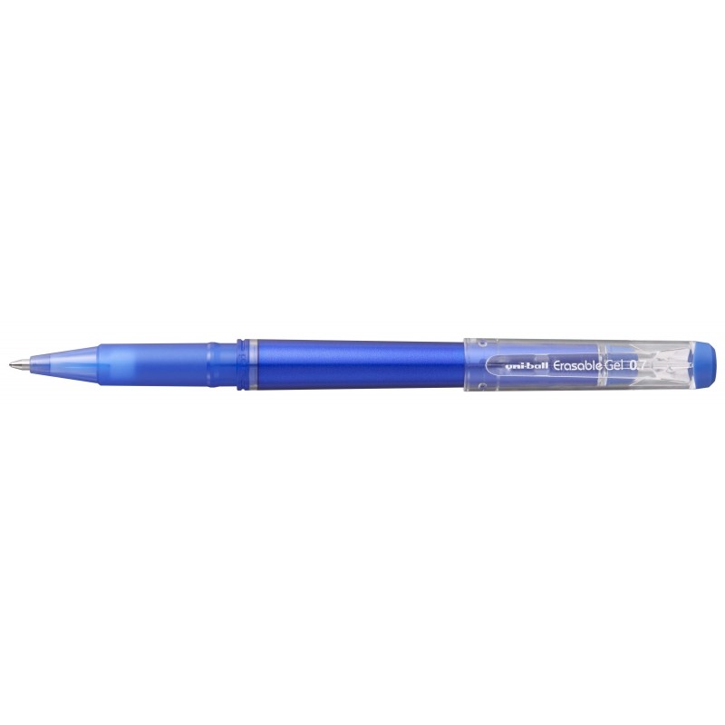 Uni-ball UF-222 Gel Roller cancellabile - Punta a sfera 0.7 mm - Inchiostro termosensibile - Doppia gomma cancellabile -