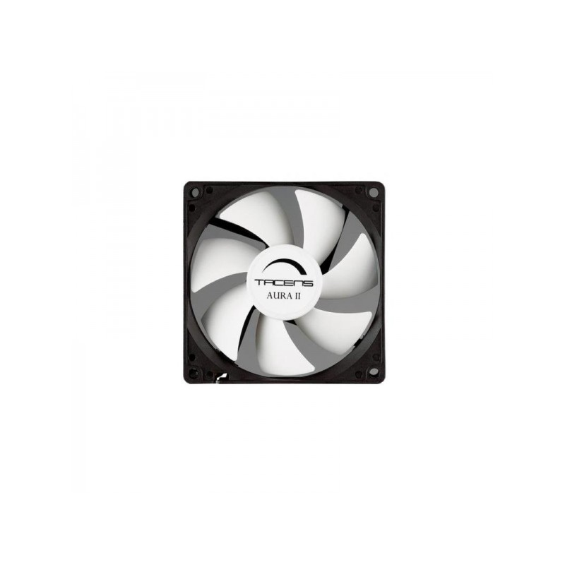 Ventola Tacens Aura II ultra silenziosa - Cuscinetto Fluxus II - Pale aerodinamiche - Viti antivibrazione - Rumore 12 dB