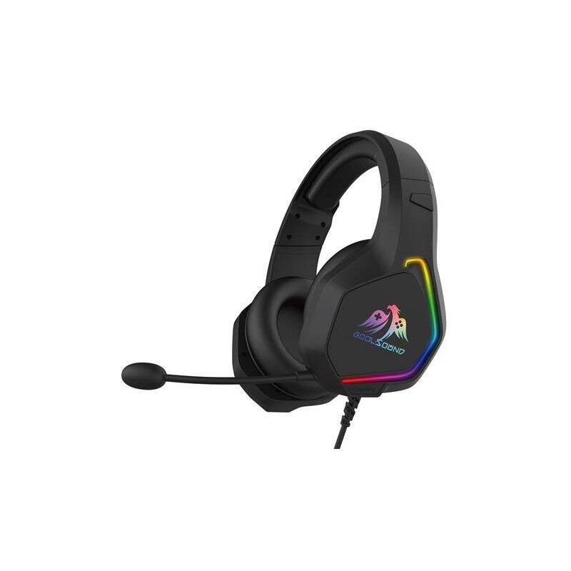 Coolsound G6 Cuffie da gioco con microfono - USB per illuminazione a LED - Archetto regolabile - Padiglioni auricolari i