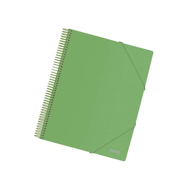 Raccoglitore ad anelli Dohe con 30 tasche formato A4 - Coperchio in polipropilene opaco da 800 micron - Tasche trasparen