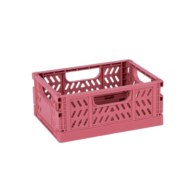 Apli Up North Confezione da 4 scatole di plastica pieghevoli e impilabili - Dimensioni 140x100x60mm - Ideali per attrezz