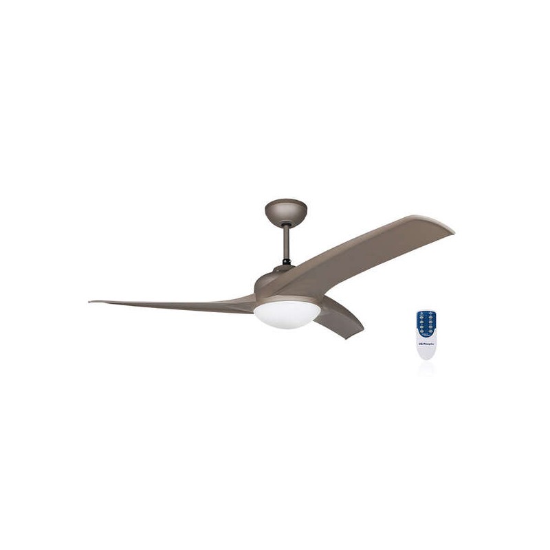 Orbegozo CP 89132 Ventilatore da soffitto con luce - Telecomando - Sistema di ventilazione reversibile - Risparmio energ