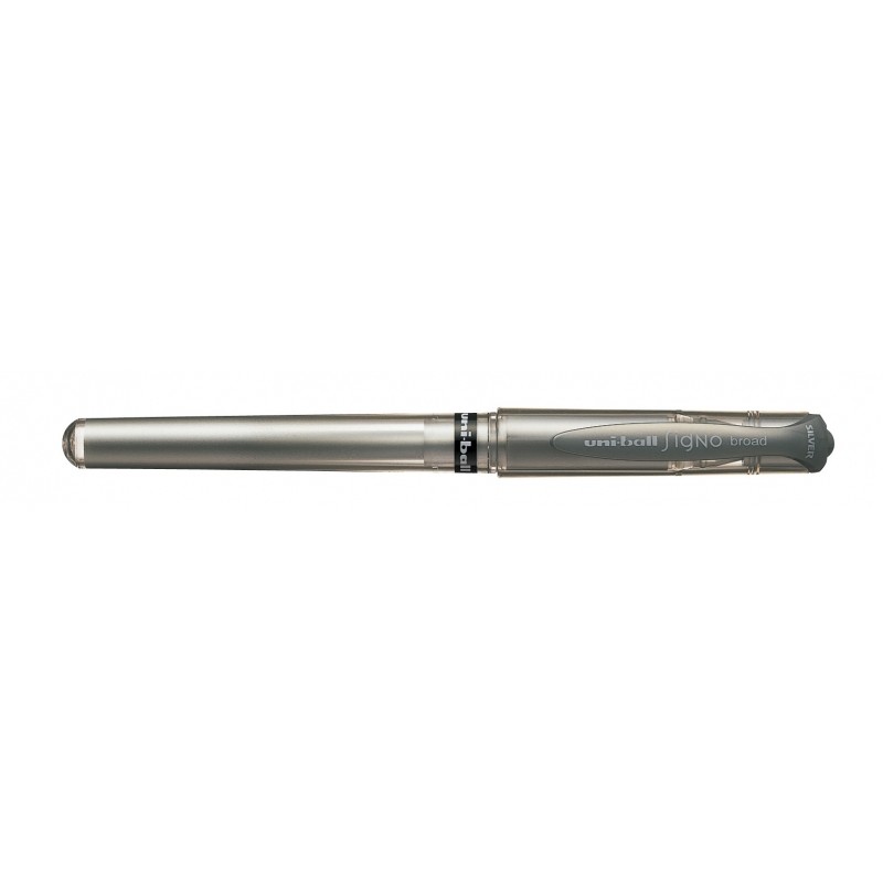 Uni-ball Signo Broad UM-153 Rollerball a inchiostro gel - Punta a sfera 1mm - Tratto stilografico - Impugnatura in gomma