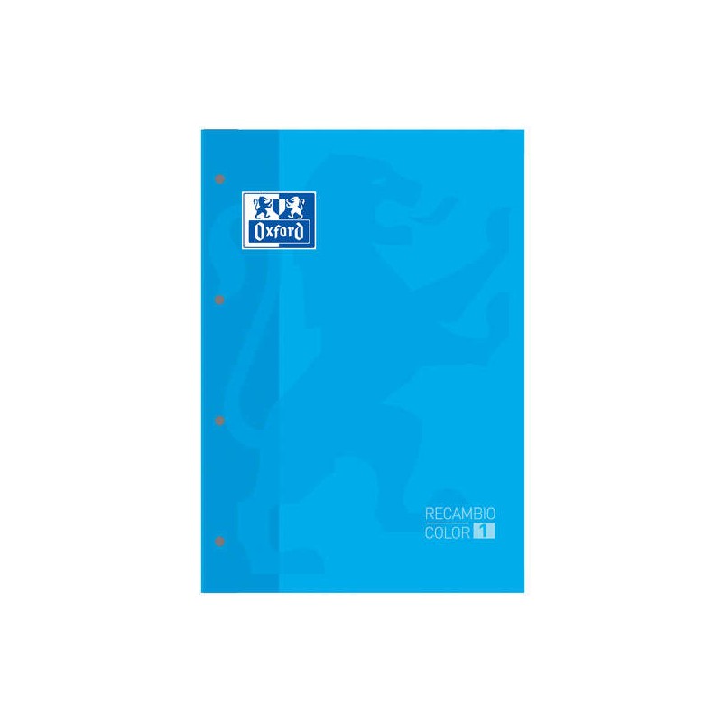 Quaderno Oxford School Classic - Formato A4 - Copertina morbida - Incollato - Griglia 5x5 - 80 fogli - Colore turchese