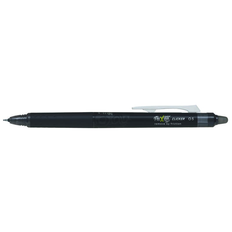 Pilot Frixion Point Clicker 0.5 Penna a sfera retraibile termosensibile - Cancellabile - Punta fine 0.5 mm - Tratto 0.25